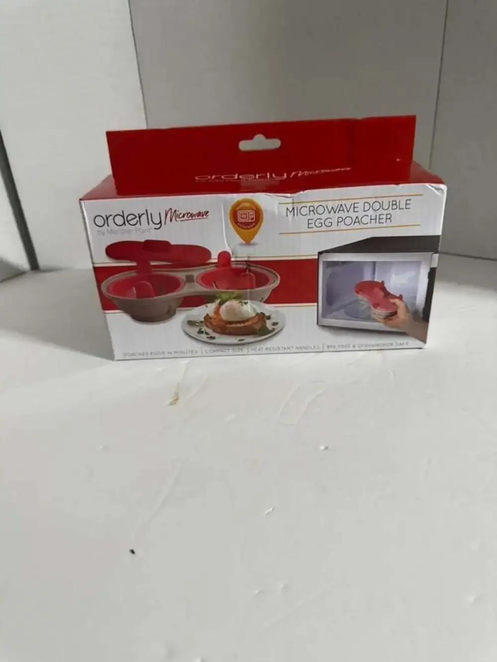 Orderly by Meridian Point Microwave Double Egg Poacher